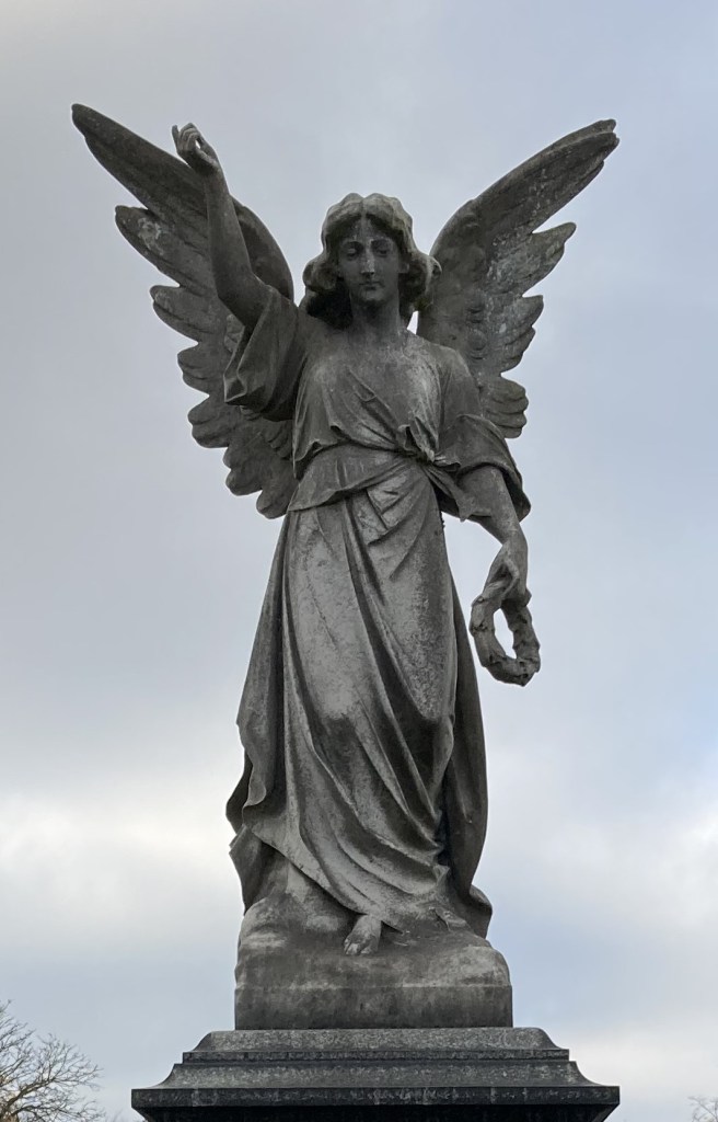 Angel memorial, Rock Cemetery, Nottingham.