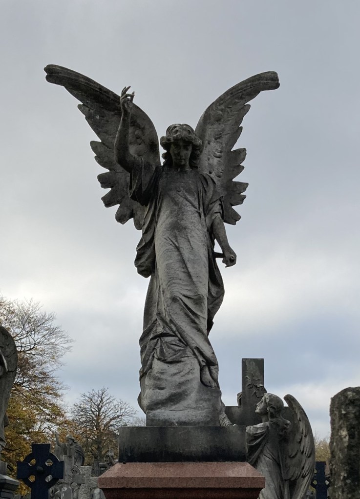 Angel memorial, Rock Cemetery, Nottingham.