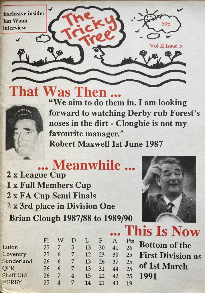 The front cover of Tricky Tree, Vol II, Issue 5.