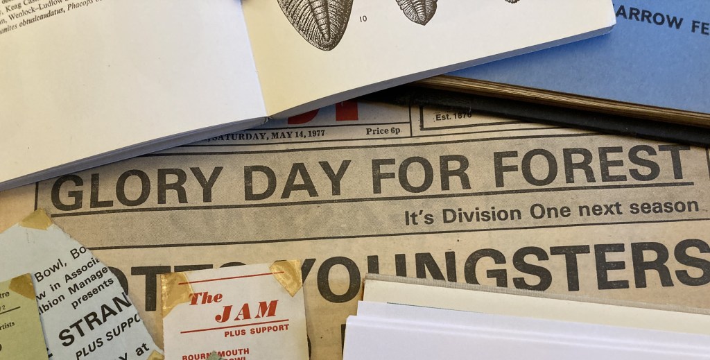 Front page, Football Post, 14/05/1977: "Glory Day for Forest"