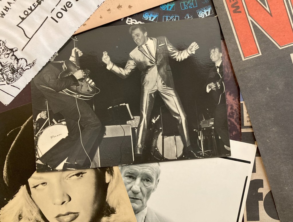 Billy Fury (in his silver suit).