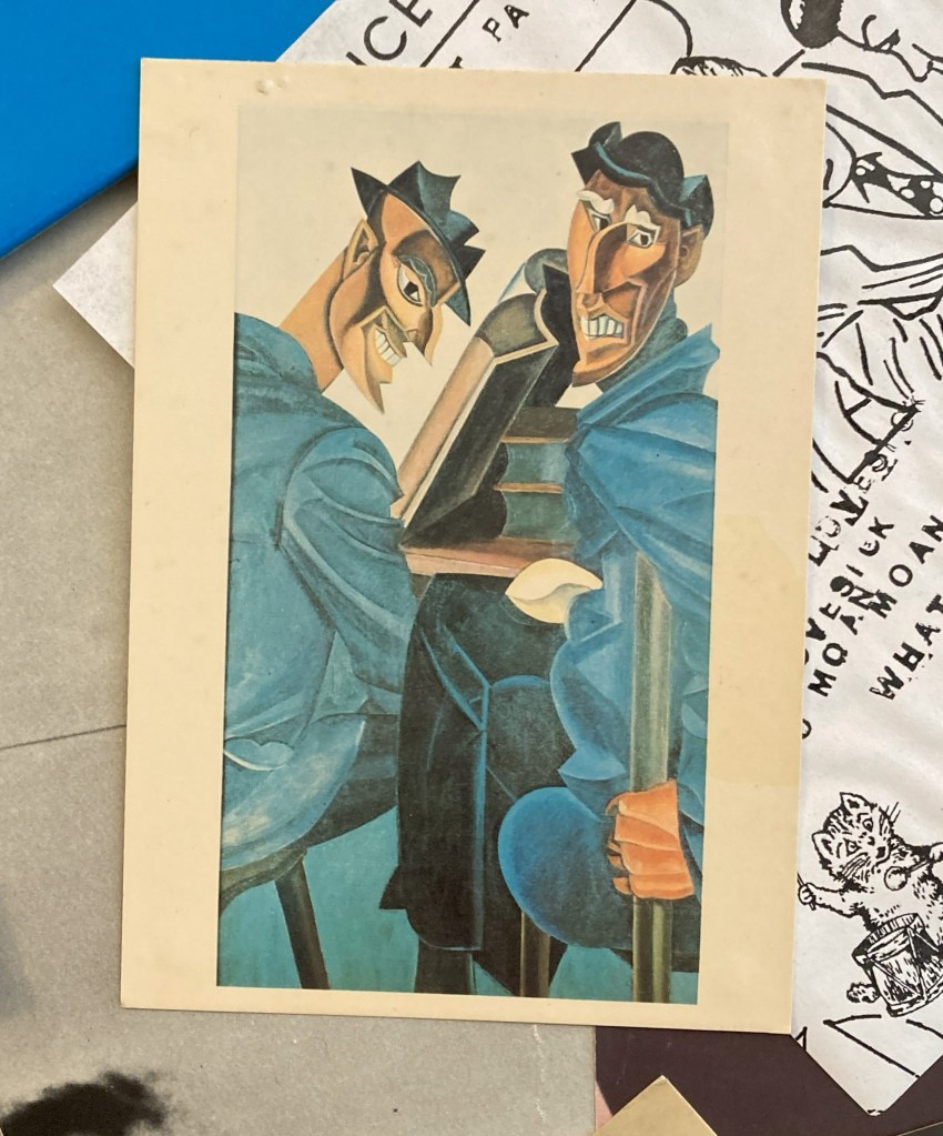 Postcard: Wyndham Lewis, A Reading of Ovid (Tyros).