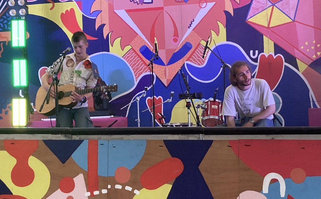 Dan Ottewell at Glastonbury 2024