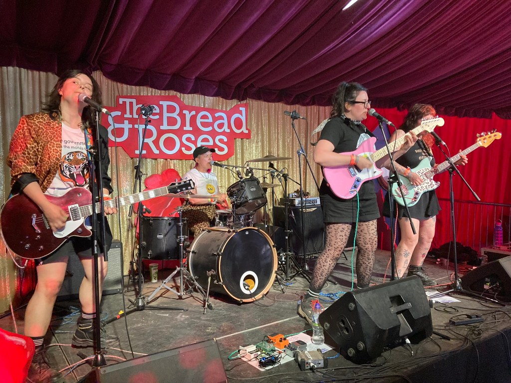 Problem Patterns at Bread & Roses, Glastonbury 2024
