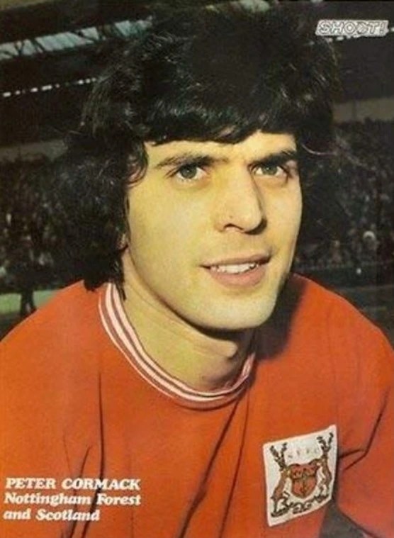 Peter Cormack in Forest colours.