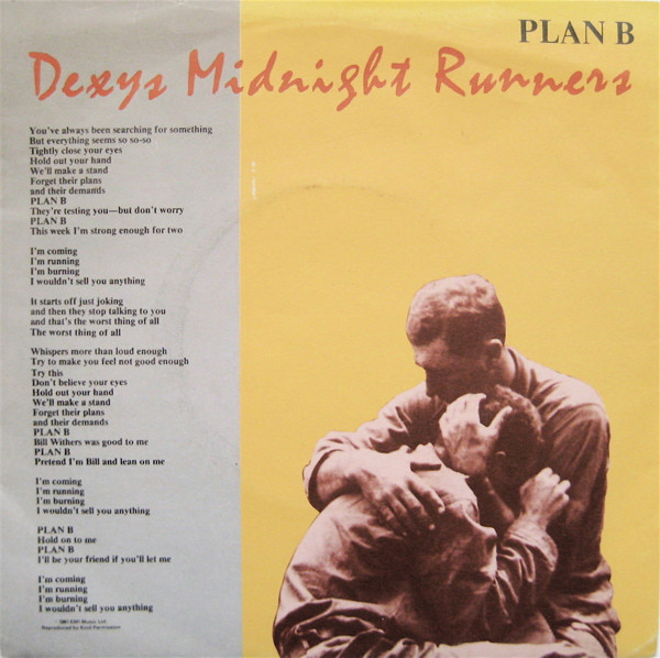 Single sleeve: Dexy's Midnight Runners, Plan B