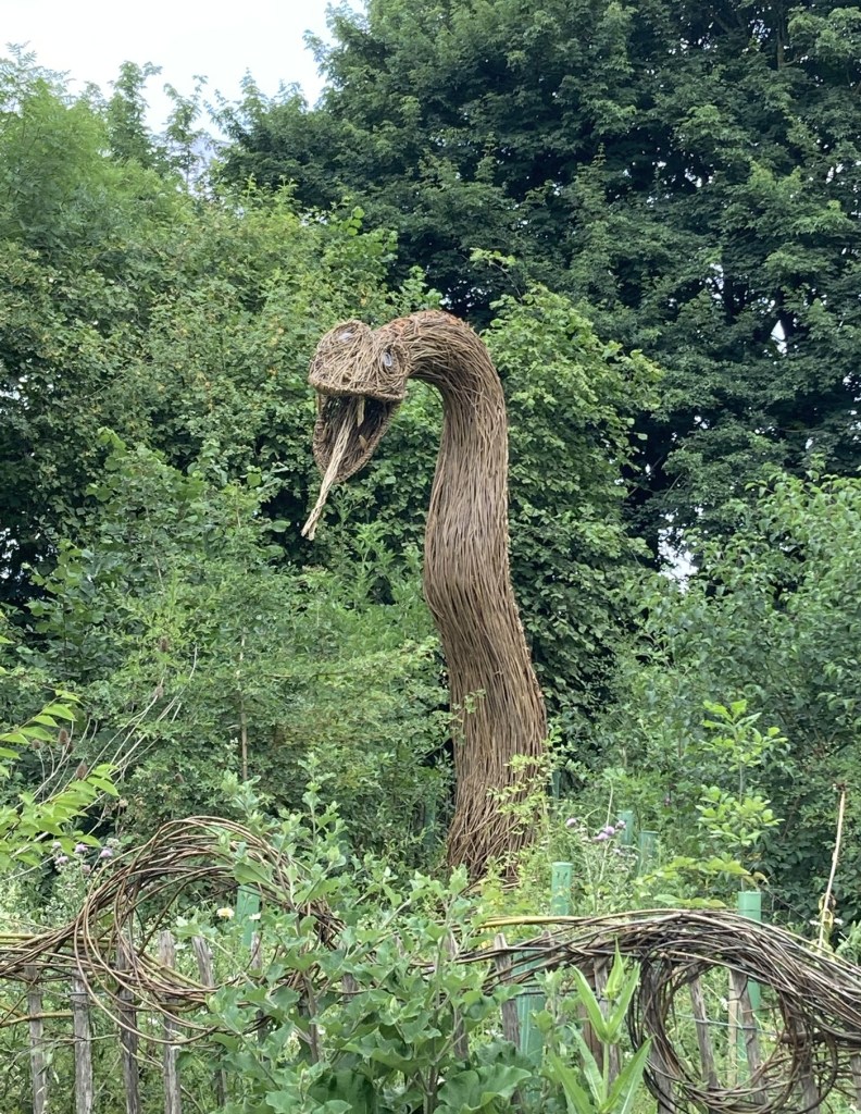 A Glastonbury Dragon, the Woods