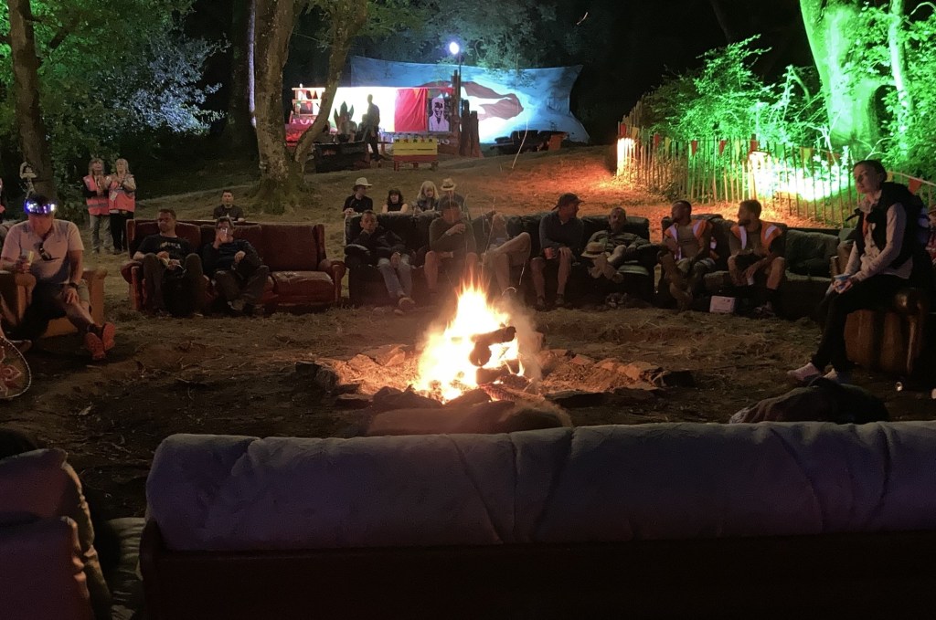 The fire at Strummerville