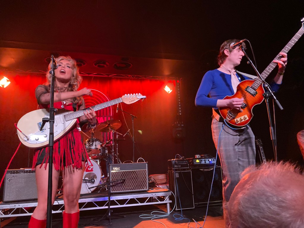 The Crystal Teardrop performing.
